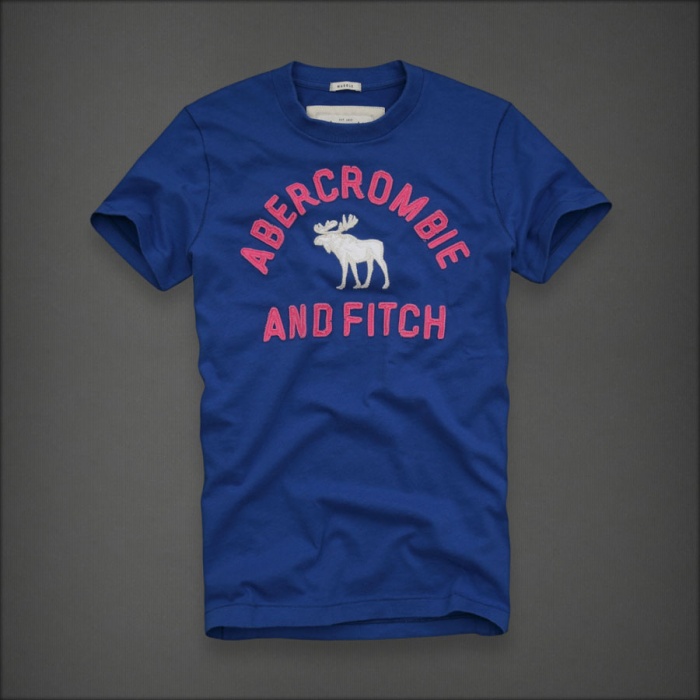 Abercrombie Fitch Hombres De Cuello Redondo Corto Remera AF5257 Abercrombie Fitch Hombres De Cuello Redondo Corto Remera AF5257